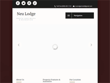 Tablet Screenshot of neulodge.com